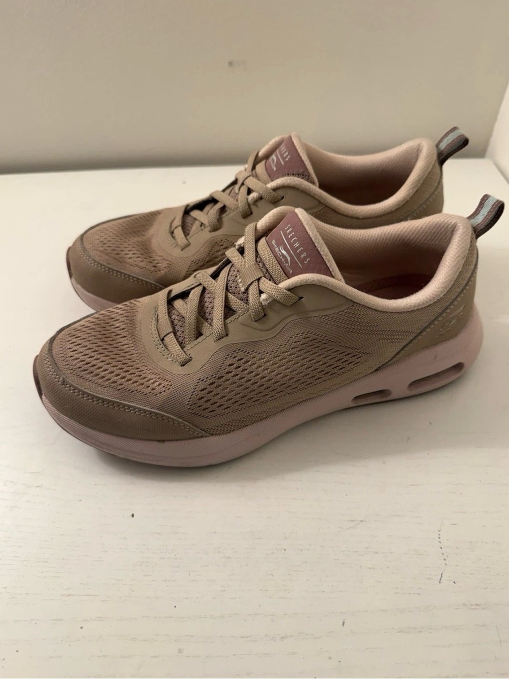 Skechers Women's Athletic Sneakers AirCooled Memory Foam Relaxed Fit W8